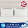 Arm & Hammer Cooling Comfort Zippered Pillow Protector, 2-Pack, King