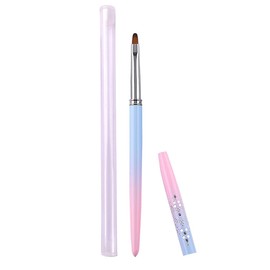 Nail Clean Up Brushes for Nail Polish Remover, Nail Brushes UV Gel Painting Brush Pens Liner Brushes, Nail Art Brush Nail Manicure Tool, Acetone Resistant Nail Brush for Nail Art and Designs#06