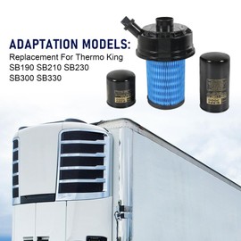 RUIANOMG 11-9300 Air Filter 11-9342 Fuel Filter 11-9182 Oil Fuel Maintenance Kit Replacement For Thermo King SB190 SB210 SB230 SB300 SB330