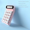 Blue Switch Calculator 20 Keys Intelligent Shutdown Detachable Slip Resistant