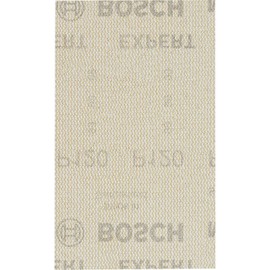 Bosch Professional Expert M480 Sanding Net (for Hardwood, Paint on Wood, 80 x 133 mm, Grit: 120, Orbital Sander Accessories), Pack of 10