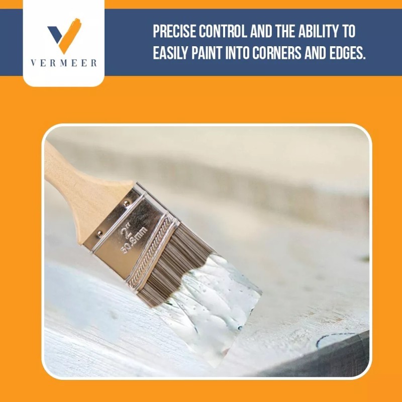 Vermeer 5 Pack Angle Brushes in Assorted Sizes for All