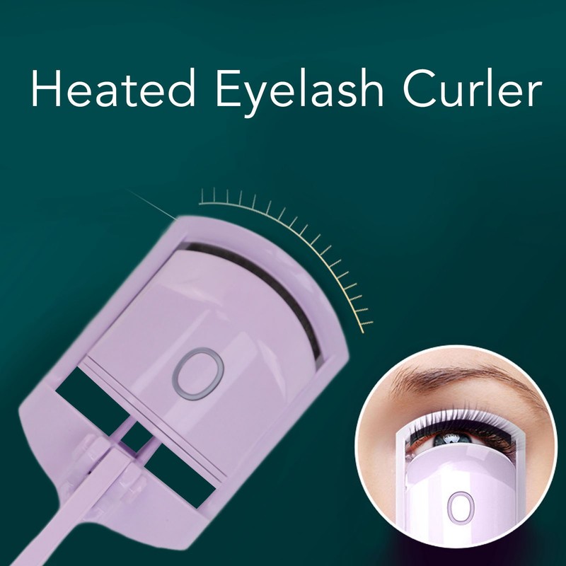 Heated Eyelash Curler Multifunction 30s Preheat Prevents Scald Electric Eyelash