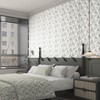 MIX3D 33 Pack 3D Wall Panels, Modern Diamond Textured Design