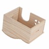Wooden Hamster House Bite Resistant Large Space Bottomless Small Pet