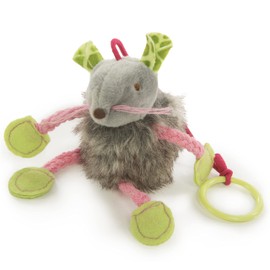 SmartyKat Bouncy Mouse Bungee Dangler Plush Cat Toy - Randomly Selected Color, One Size