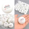 50-Pack ABS Table Tennis Balls Orange Table Tennis Ball