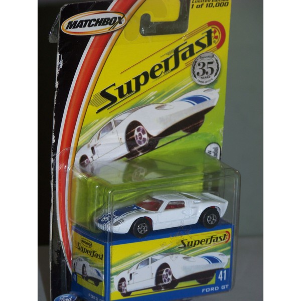 Ford GT Die-cast Superfast Limited Edition 1 of 10,000 35