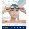 NSSIW Goggles Kids Swim Swimming-Goggles-for-Kids: Anti Fog Kids Goggles with