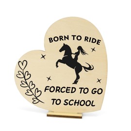 Horse Gifts for Girls, Horse Riding Gifts Decorative Signs, Horse Gifts for Women, Horse Stuff, Gifts for Horse Lovers Women, Horses Gifts for Girls, Horse Gifts for Girls Birthday Christmas