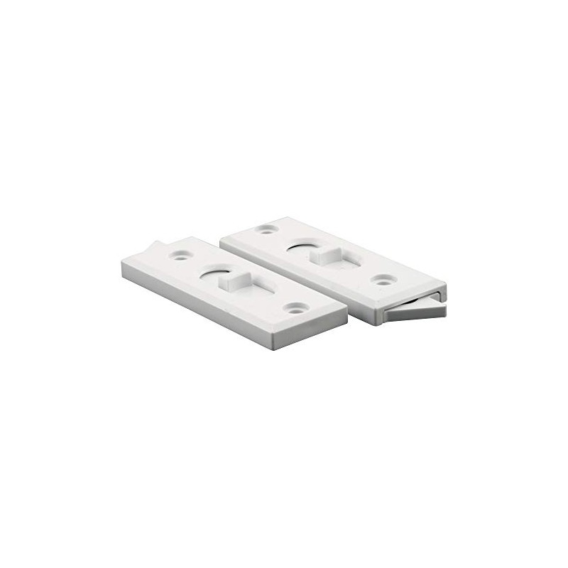 Prime-Line F 2627 White Plastic Tilt Latch (1 Pair)