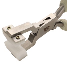 The Beadsmith Nylon Jaw Bracelet Bending Pliers, 6.25 inches (159mm), Comfort Grip Handle with Double-leaf Spring