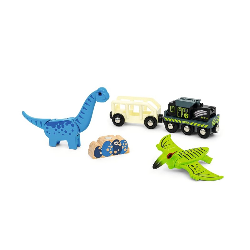 BRIO World – 36096 Dinosaur Battery Train | Toy Train