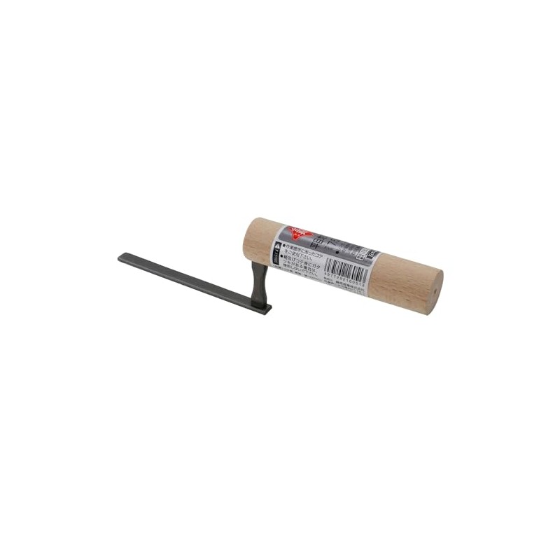 Red Length Flat Grout Trowel 0.3 inches (7.5 mm)