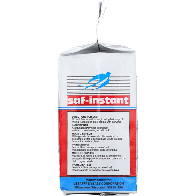 Saf Instant Yeast, 1 Pound Pouch