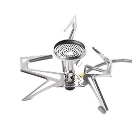 Fire Maple Polaris Pressure Regulator Stove | Portable Camping Backpacking Stove | Lightweight Durable Camp Cooking Stuff | Wind Resistent Jet Burner | Perfect Boiling Performance in Cold Weather | (Remote Version)