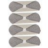 4PCS Washable Feminine Pads Gray Graphene Leakproof Breathable Reusable Sanitary