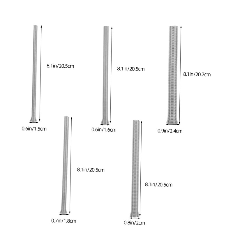 DOITOOL 5pcs Bender Kit Handheld Spring Bending Tool for Air