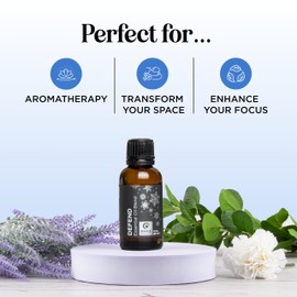 Defend Cleaning Essential Oil Blend - Pure Undiluted Natural Purification Essential Oils for Diffusers for Home Cleansing - Aromatherapy Essential Oil for Soap Making and Natural Household Cleaning