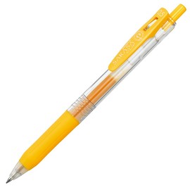 ゼブラ 水性ボールペン サラサクリップ 0.5 P-JJ15-Y 黄