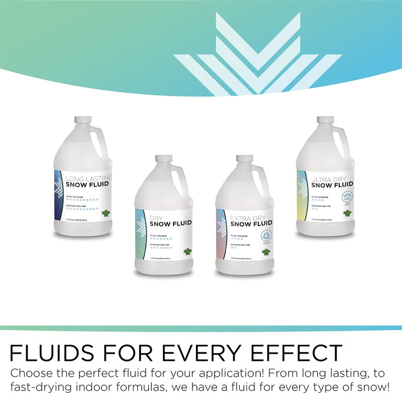 Froggy's Flakes Snow Machine Fluid, Long-Lasting Formula Snow Fluid with