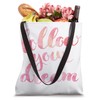 Watercolor Follow Your Dream Tote Bag