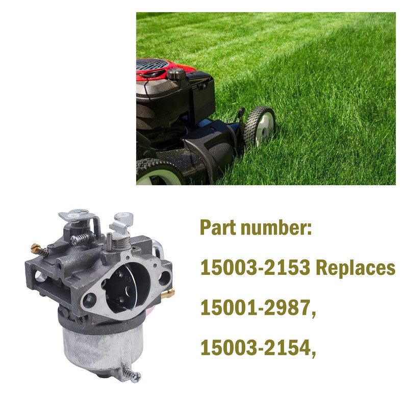 munirater 15003-2153 Carburetor Replacement for Kawasaki FC420V Replace 15001-2972 15003-2154