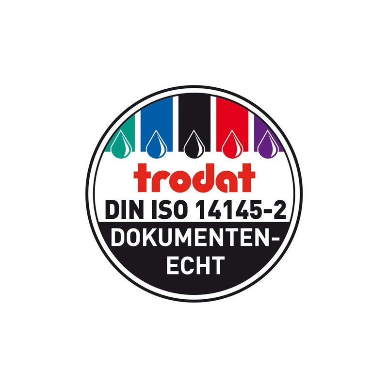 Trodat Trodat Professional Datumsstempel 5430/L, Selbstfärbend, EINGEGANGEN - BEZAHLT -