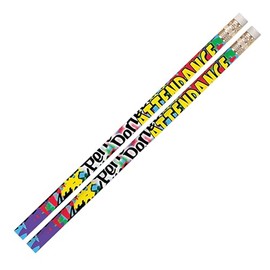 Musgrave Pencil Co Inc MUS2329D Perfect Attendance Pencil 12Pk