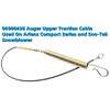 QMTCYXGS 06900438 Auger Upper Traction Cable Replace for Models Ariens