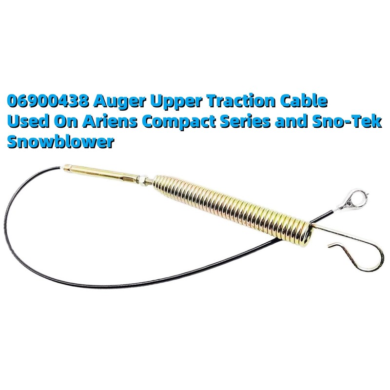 QMTCYXGS 06900438 Auger Upper Traction Cable Replace for Models Ariens