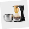 WOONEKY Beard Set Shaving Bowl and Brush Kit Shave Brush