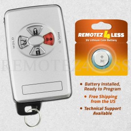 Remotez4less For 2005 2006 2007 Toyota Avalon Replacement Smart Prox Remote Car Key Entry