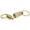 prendre PR-FB07 Brass Key Chain, Breakaway Type, Key Ring Included,