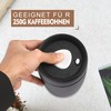 TTSTOIEE Vacuum Lid Coffee Tin (Coffee, Tea, Stainless Steel Container