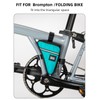 ROCKBROS Triangle Bike Bag for Brompton Bike Frame Bag Folding