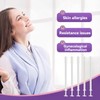 LIULINY 10 Stück Einmal Vaginal Applikator, Einmal Hygienische Vaginal Applikatorröhrchen,