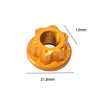 Harilla 2 Pieces Axle Nuts for Bicycle Wheel Hubs Bicycle