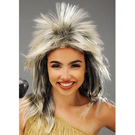 Magic Box Womens 1980s Blonde Tina Turner Style Wig