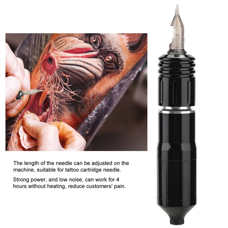 Electric Alloy Semi Permanent Eyebrow Body Tattoo Pen Liner Shader