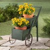 Fox Valley Traders 366288 Garden Trolley Cart, Green