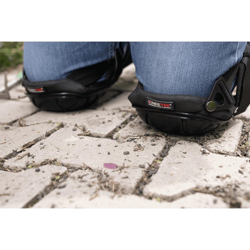 Kneetek Knee Pads Black, Red