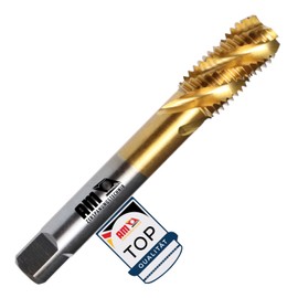 AM-Zerspanungstechnik M3-M30 Tap | High-Quality Tap | Universal Blind Hole Tap Hand Tap & Machine Tap in One - Blind Hole HSS-TIN, M10 x 1.5