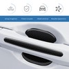 Bawkars 8 PCS Car Door Handle Scratch Protectors, Waterproof Reflective