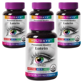 Holidays Lutein, 90 tablets, 4 units / 홀리데이즈 루테인, 90정, 4개