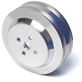 2 Groove Water Pump Pulley Compatible with Big Block Ford 429 460 Engines (385 Series)