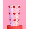 xo, Fetti Iridescent Heart Plastic Cups | 16 pcs 16