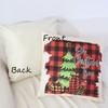 OYIMUA Christmas Cushion Covers 40cm x 40cm Set of 4