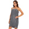 Kniffi Shower Wrap Robe for Women Bath Body Towel Wrap