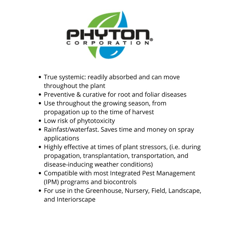 Phyton 27 2 Oz. Systemic Bactericide & Fungicide